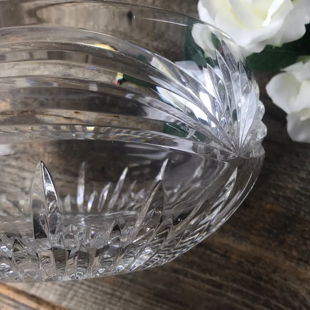 Cut Crystal Large Bowl